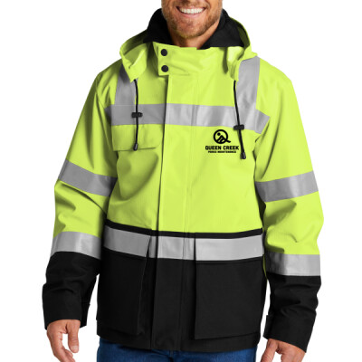 CornerStone® ANSI 107 Class 3 Waterproof Ripstop 3-In-1 Parka Thumbnail