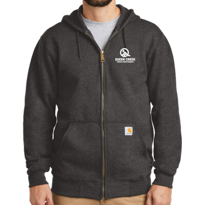 Carhartt Full-Zip Hoodie White Logo Thumbnail