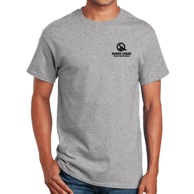 Cotton Short Sleeve Black Logo Thumbnail