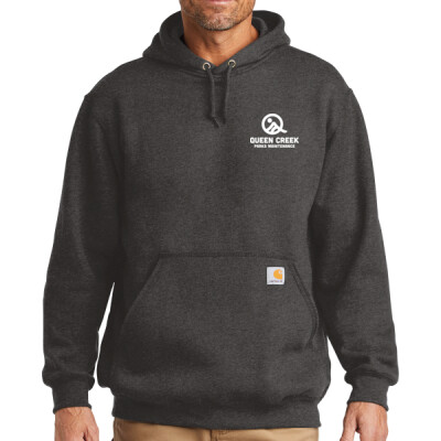 Carhartt Midweight Hooded Sweatshirt - White logo Thumbnail